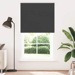 Rolgordijn verduisterend 135x230 cm stofbreedte 131,6 cm zwart