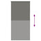 Rolgordijn verduisterend 75x130cm stofbreedte 70,7 cm polyester
