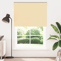 Rolgordijn verduisterend 145x210 cm stofbreedte 141,6 cm beige
