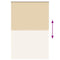 Rolgordijn verduisterend 145x230 cm stofbreedte 141,6 cm beige