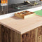 Garagekast 60x51x85 cm massief grenenhout oud hout
