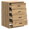Garagekast 60x51x85 cm massief grenenhout artisan eikenkleurig