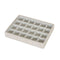 Doos-Juwelenkistje Versa Beige Polyester Karton 19 x 4 x 25 cm