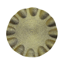 Placemat Versa Gouden Plastic 38 x 38 cm