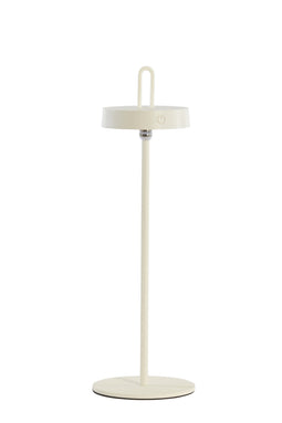 Light&living Tafellamp LED Ø13x47 cm AMPEHA crème
