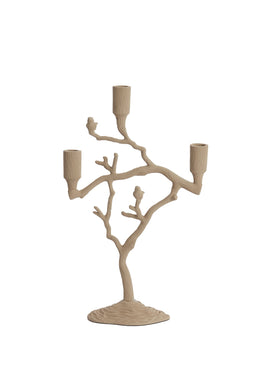 Light&living Kandelaar 3L 26x11x42 cm JARDIA zand
