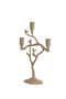 Light&living Kandelaar 3L 26x11x42 cm JARDIA zand