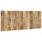 Hoofdbord 200 cm massief ruw mangohout