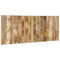 Hoofdbord 200 cm massief ruw mangohout