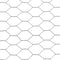 Kippengaas 25x1,2 m staal met PVC coating grijs