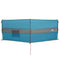 Windscherm camping waterdicht 344x120 cm blauw