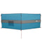 Windscherm camping waterdicht 344x120 cm blauw