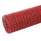 Kippengaas 25x1 m staal met PVC coating rood