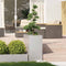 Plantenbak 40x80x80 cm roestvrij staal