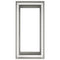 Plantenbak 40x80x80 cm roestvrij staal