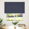 Rolgordijn verduisterend 120x175 cm stofbreedte 116,6 cm blauw