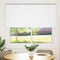 Rolgordijn verduisterend 160x130 cm stofbreedte 156,6 cm wit