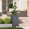 Plantenbak 40x80x80 cm staal antracietkleurig