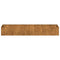 Plantenbak roestig 280x80x40 cm weervast staal