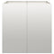 Plantenbak 80x80x80 cm roestvrij staal