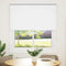 Rolgordijn verduisterend 135x130 cm stofbreedte 131,6 cm wit