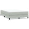 Boxspring zonder matras fluweel lichtgrijs 140x210 cm