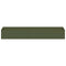 Plantenbak 280x80x40 cm staal olijfgroen