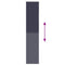 Rolgordijn verduisterend 50x230cm stofbreedte 45,7 cm polyester