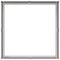 Plantenbak 100x100x30 cm roestvrij staal