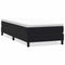 Boxspring zonder matras fluweel zwart 80x210 cm