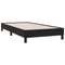Boxspring zonder matras fluweel zwart 80x210 cm