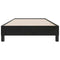 Boxspring zonder matras fluweel zwart 80x210 cm