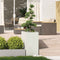 Plantenbak 40x80x80 cm staal wit