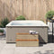 Hottub-opstap 100x50x50,5 cm poly rattan&massief acaciahout