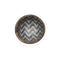 Kom Versa Chevron Bamboe Porselein Mangohout