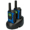 Alecto FR175BW - Set van twee walkie talkies - tot 7 kilometer bereik, blauw/zwart