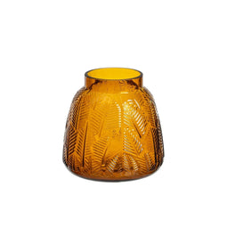 Vaas Amber Glas 15 x 15 x 15 cm