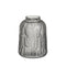 Vaas Grijs Glas 15 x 15 x 20 cm
