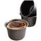 Vlaaimal Quid Sweet Grey Zwart Metaal 9,5 cm (24 Stuks)