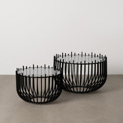 Hoofdtafel Zwart (2 Stuks)