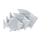 Decoratieve figuren Wit Vis