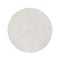 Tapijt Wit Beige 90 x 90 x 0,5 cm