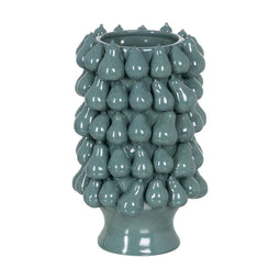 Vaas Blauw Keramisch 26,7 x 26,7 x 40 cm