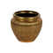 Vaas Gouden Keramisch 30 x 30 x 28 cm