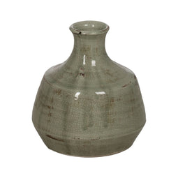 Vaas Groen Keramisch 23 x 23 x 24 cm