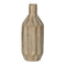Vaas Beige Gouden Ijzer 23 x 23 x 52 cm