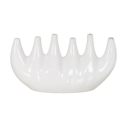 Vaas Wit Keramisch 47 x 16 x 25 cm