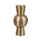 Vaas Gouden Aluminium 20,3 x 20,3 x 41,9 cm