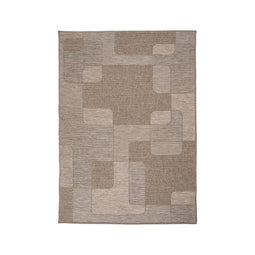 Tapijt Bruin Beige Polypropyleen 160 x 2 x 230 cm