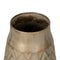 Vaas Beige Gouden Ijzer 21 x 21 x 34 cm